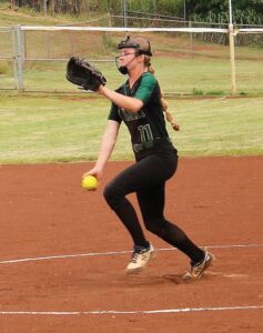 Montgomery hits for cycle, Pine Lasses earn crucial 15-8 victory over Farmers